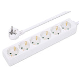 EU Power Strip with 6 Outlets Image 7