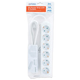 EU Power Strip with 6 Outlets Packaging Image 2