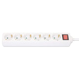 EU Power Strip with 6 Outlets and Switch Image 4