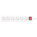EU Power Strip with 6 Outlets and Switch Image 5