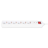 EU Power Strip with 6 Surge Protector Outlets and Switch Image 4