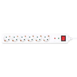 EU Power Strip with 6 Surge Protector Outlets and Switch Image 5