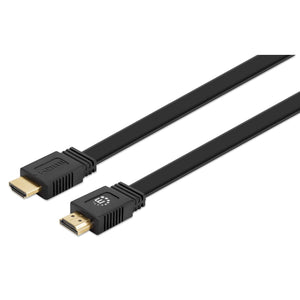 Manhattan Flat High Speed HDMI Cable with Ethernet (355605)