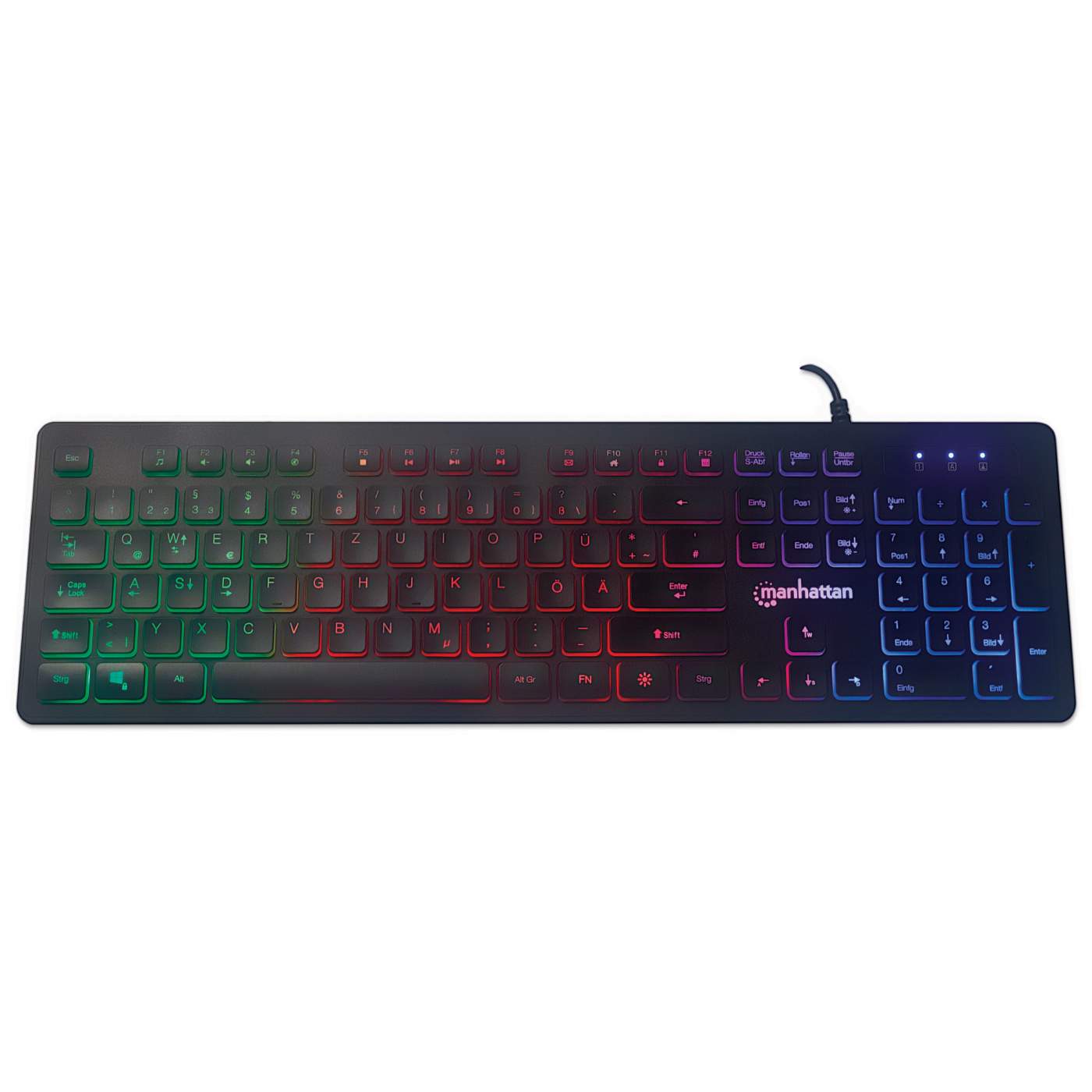 Manhattan Gaming Keyboard - Low-Force Key Edition (179485
