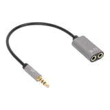 Headset Adapter Cable with Stereo Audio Aux Y-Splitter Image 3
