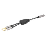 Headset Adapter Cable with Stereo Audio Aux Y-Splitter Image 5
