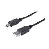 Hi-Speed USB Mini-B Device Cable Image 1