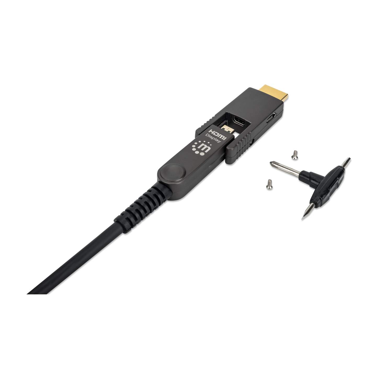 High-Speed HDMI Active Optical Cable w/ Detachable Connector