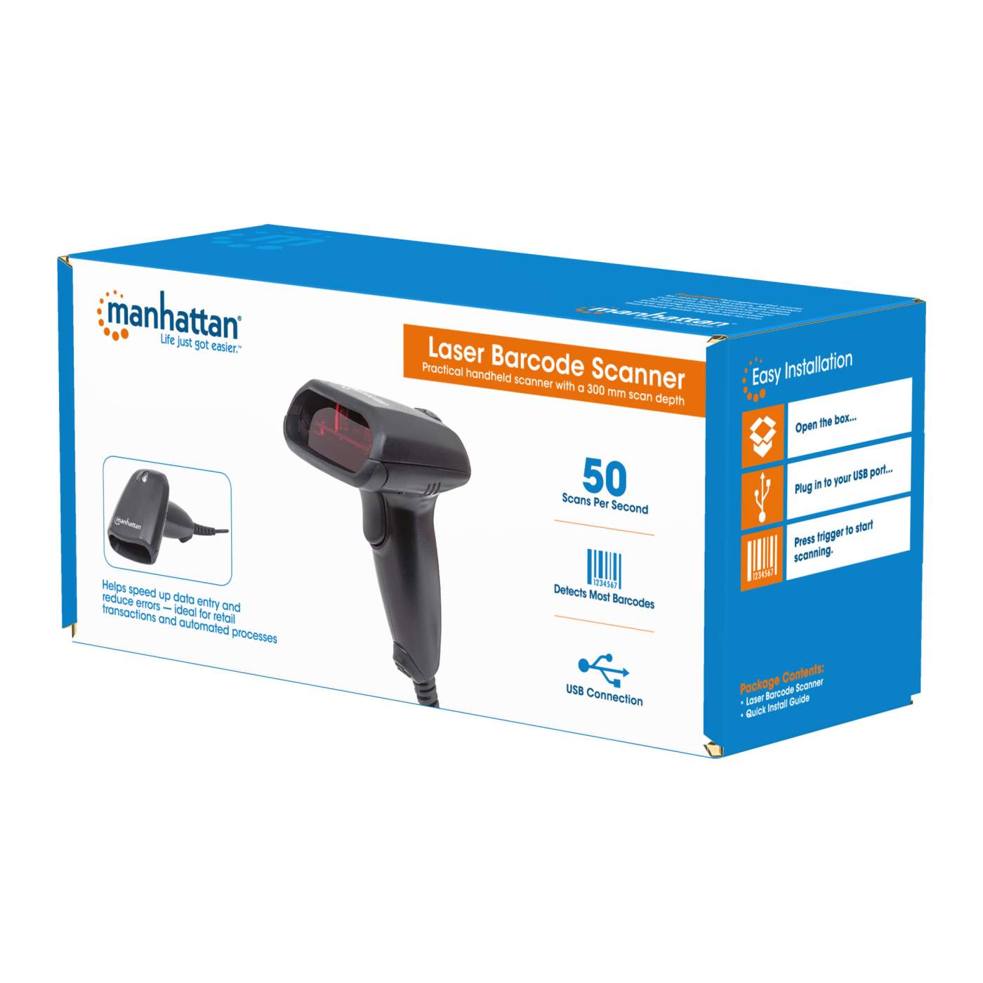 Laser Barcode Scanner Packaging Image 2