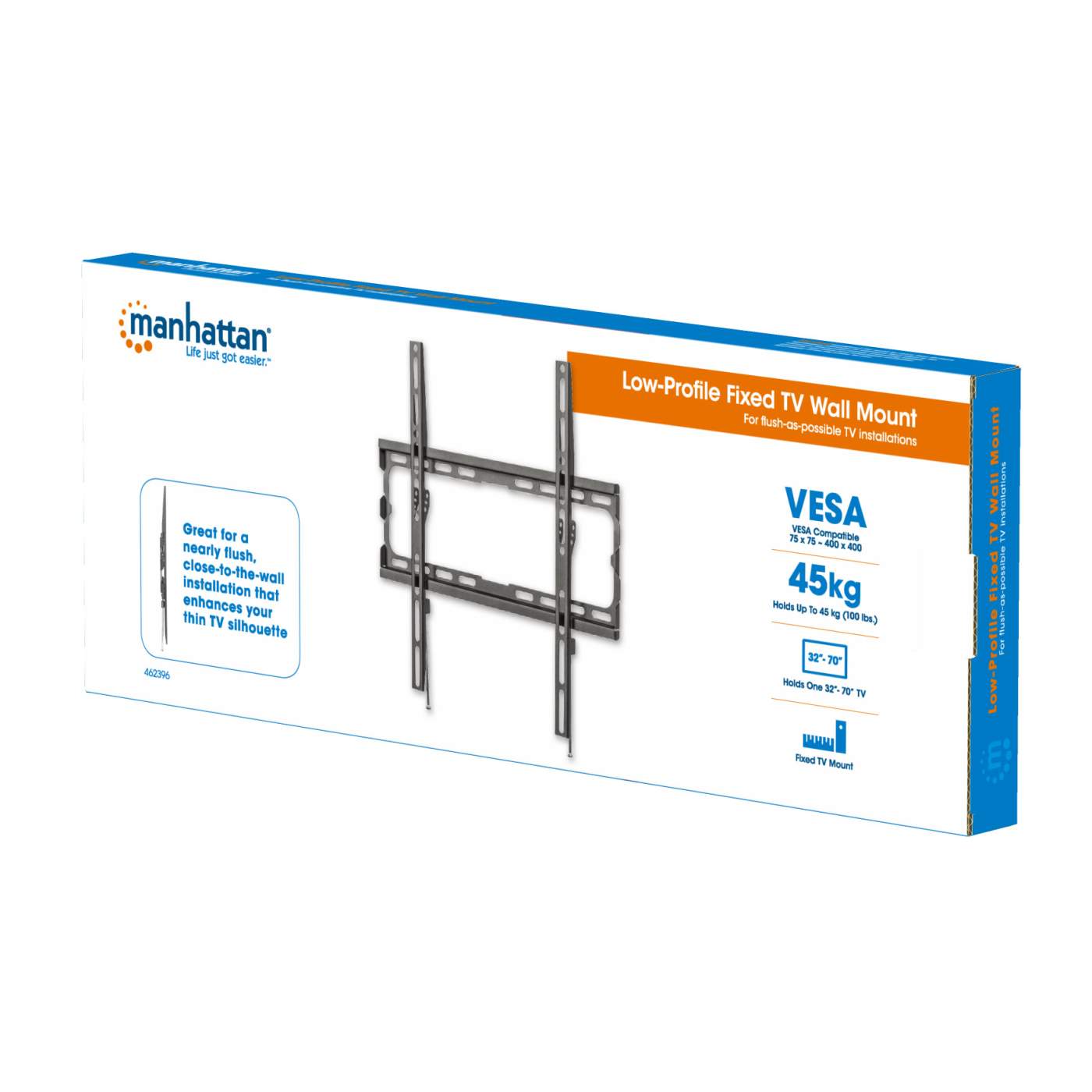 Low-Profile Fixed TV Wall Mount Packaging Image 2