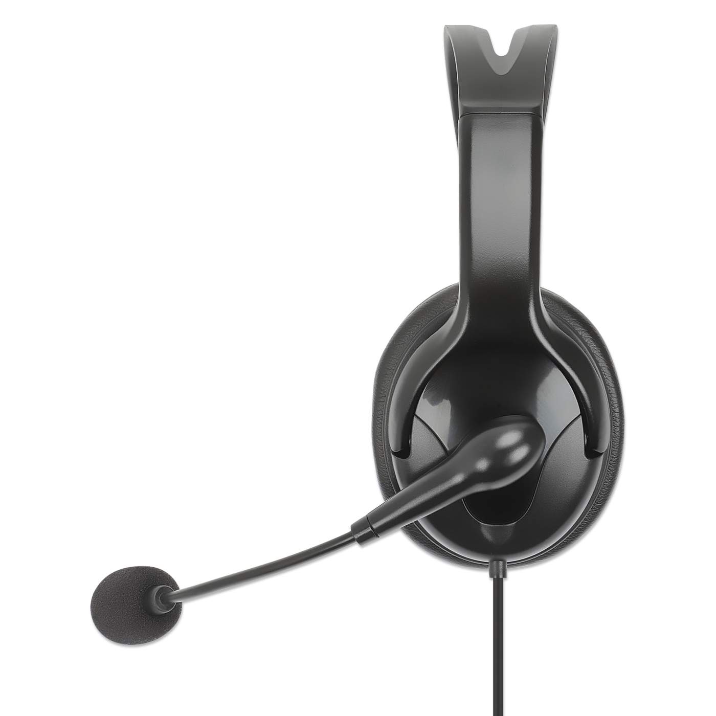 Manhattan Mono USB Headset with Reversible Microphone (180849) 