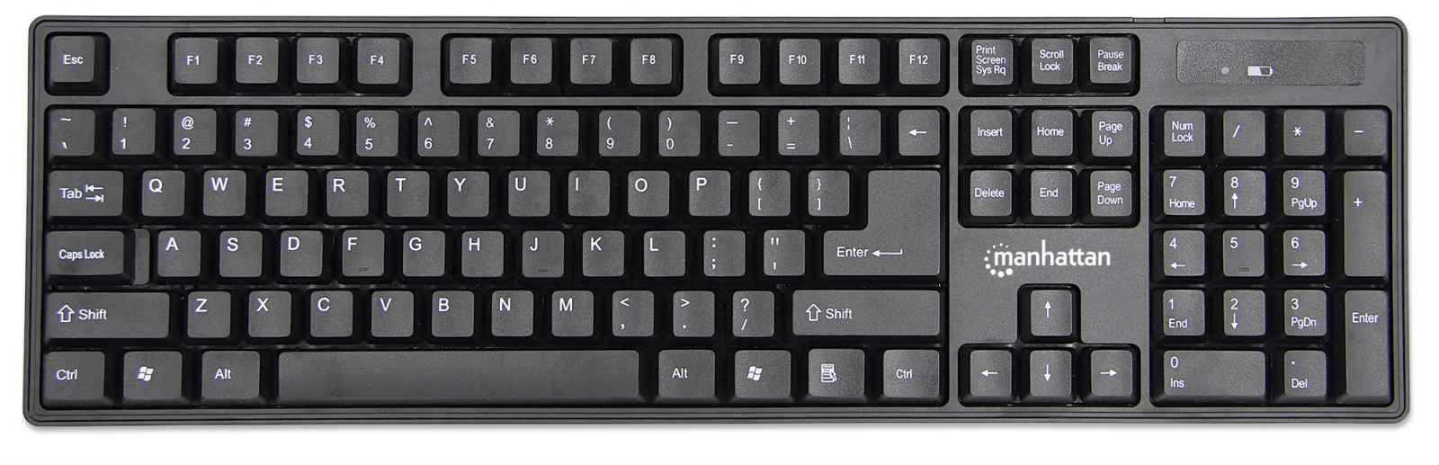 Manhattan Wireless Keyboard and Optical Mouse Set (178990
