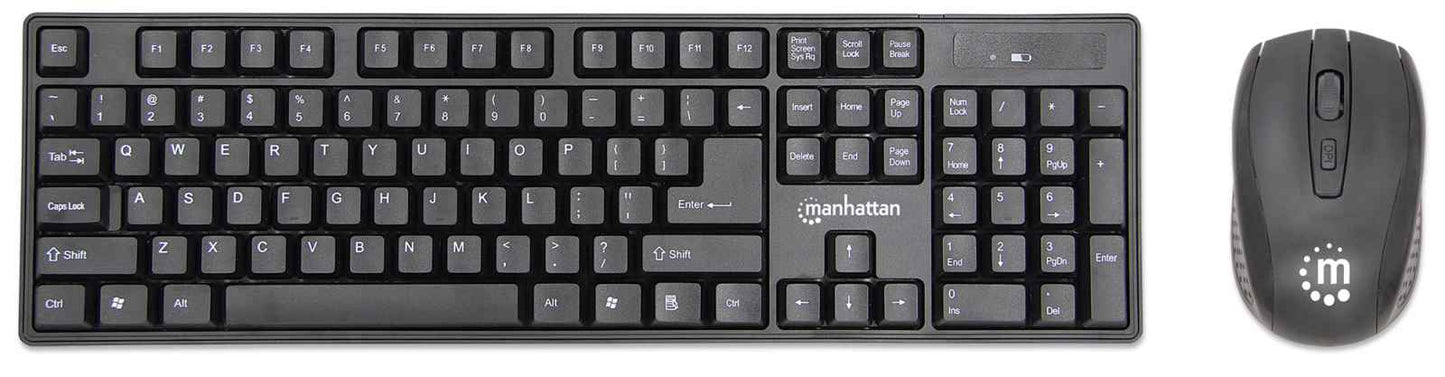 Wireless Keyboard and Optical Mouse Set Image 1