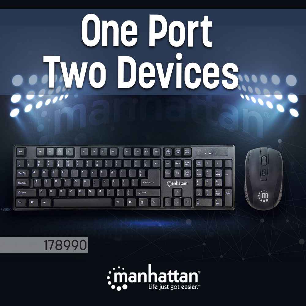 Wireless Keyboard and Optical Mouse Set Image 5