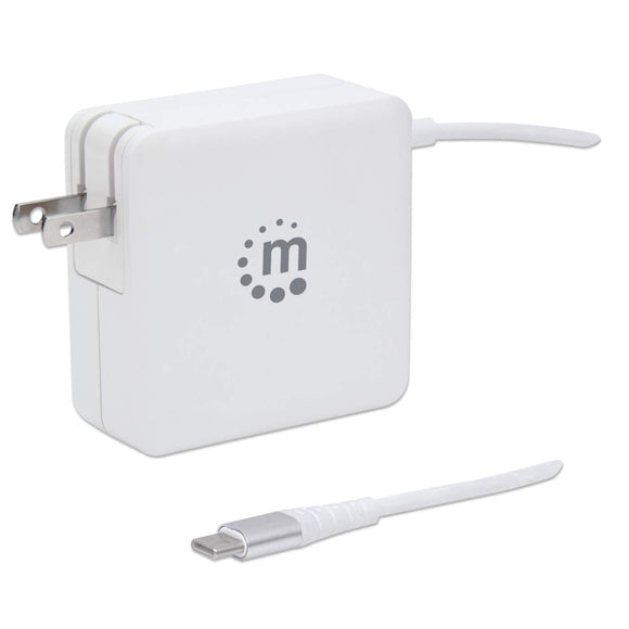 Power Delivery Wall Charger with Built-in USB-C Cable - 60 W Image 1