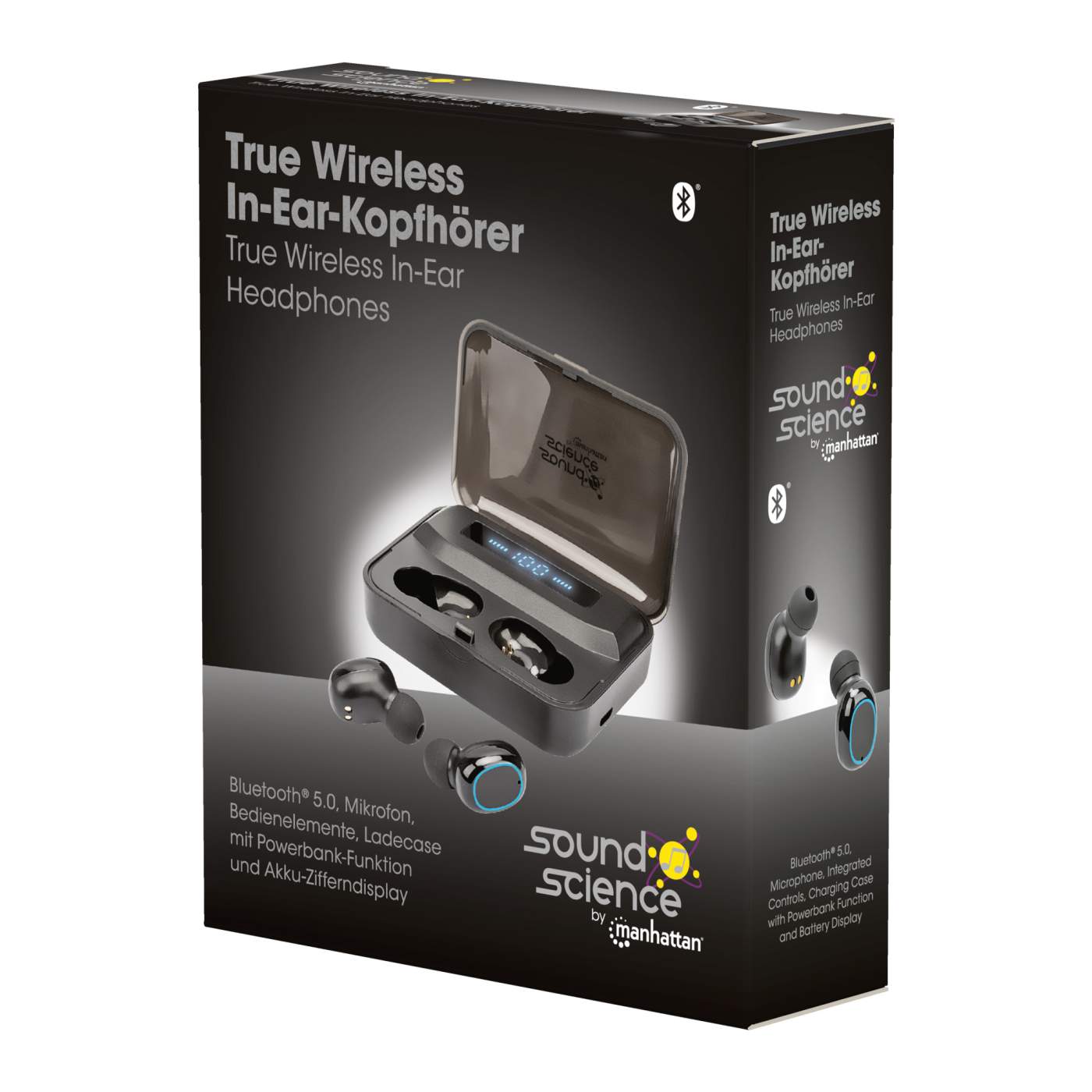 Sound Science True Wireless In-Ear Headphones Packaging Image 2