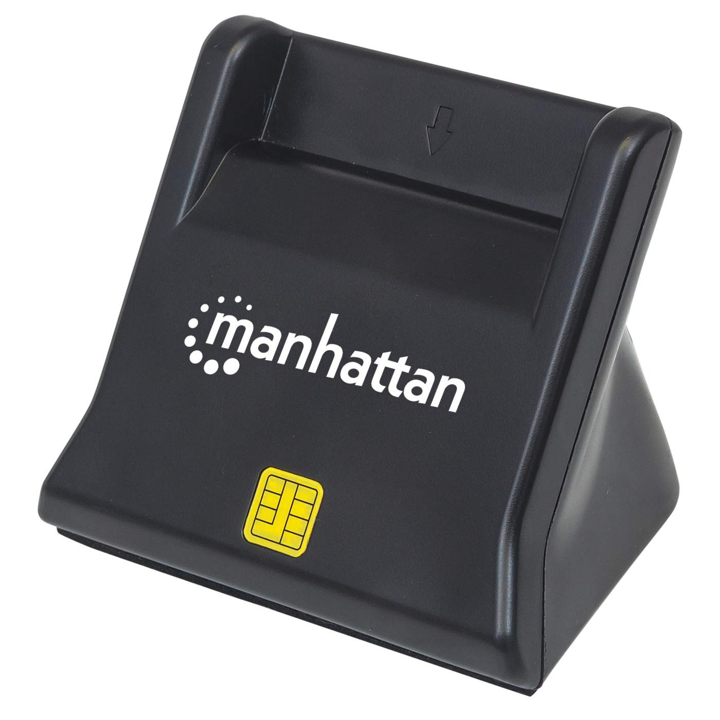 zout regionaal afgewerkt Manhattan Standing USB Smart/SIM Card Reader (102025)