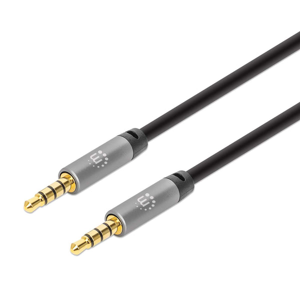 15 ft Slim 3.5mm Stereo Audio Cable - M/M