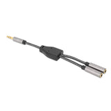 Stereo Audio Aux Headphone Y-Splitter Cable Image 6