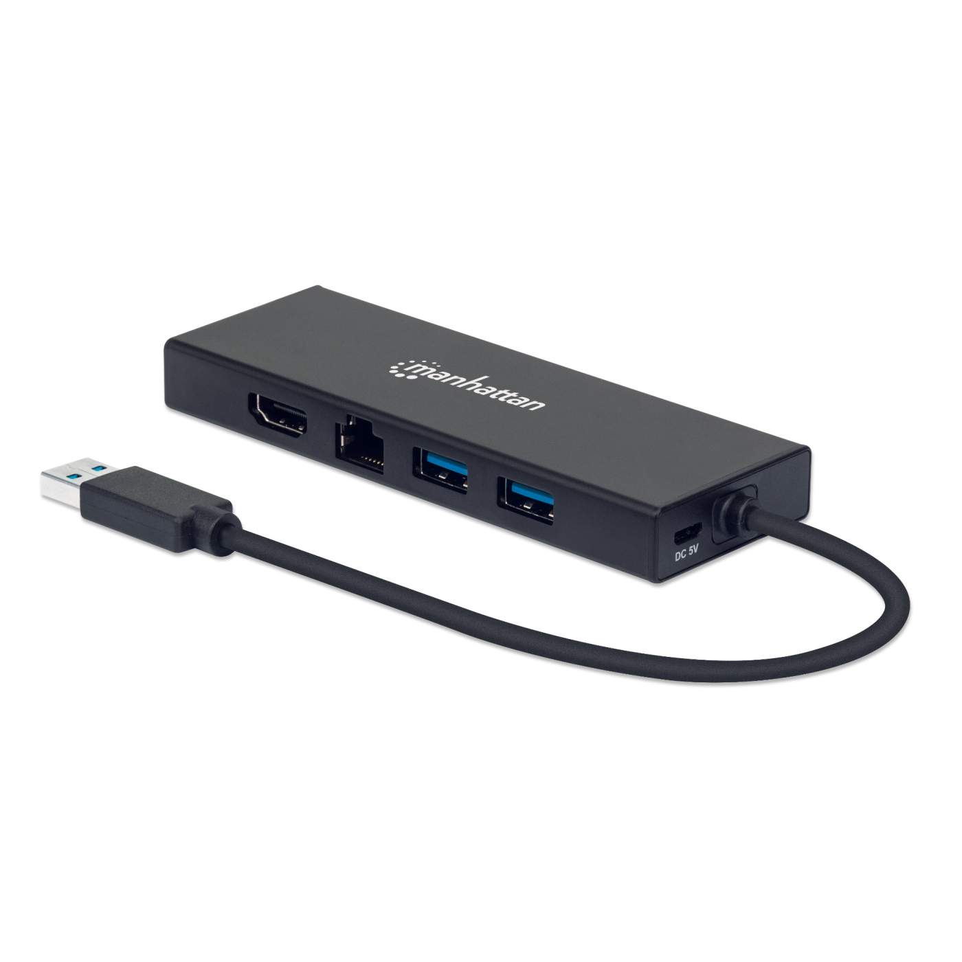 mærke navn volleyball forholdsord Manhattan SuperSpeed USB Dual Monitor Multiport Adapter (152846)