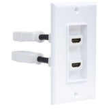 Two-Port HDMI Wallplate Image 3