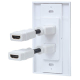 Two-Port HDMI Wallplate Image 5