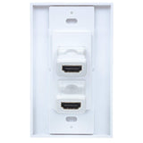 Two-Port HDMI Wallplate Image 7