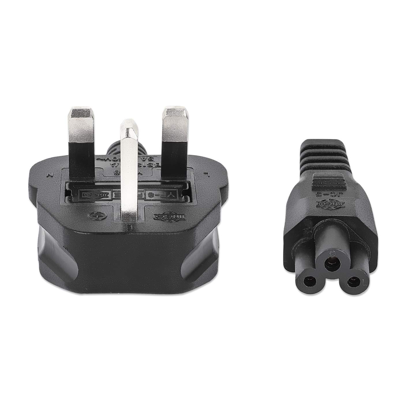 Manhattan UK Power Cable BS1363 to C5 (356435)