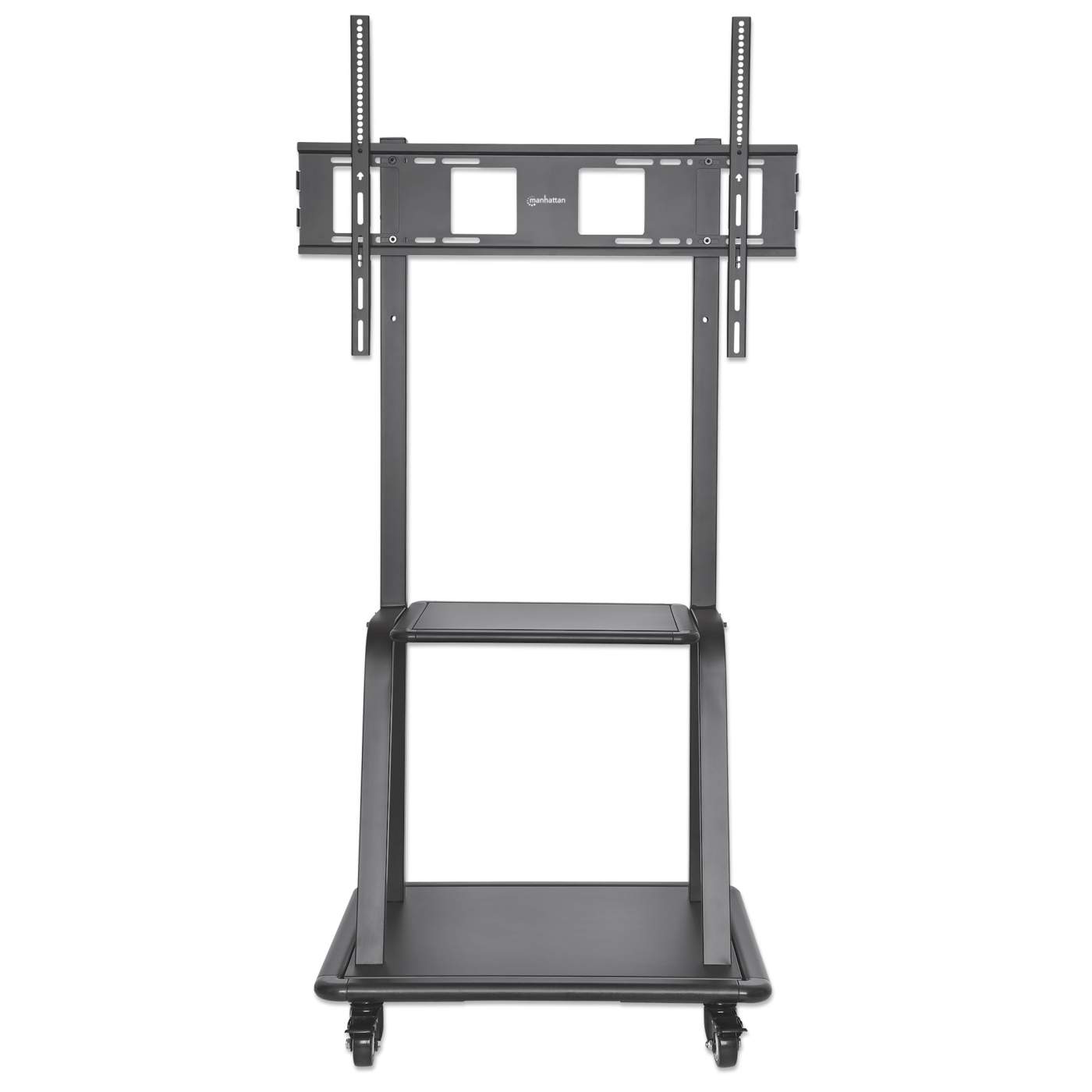 Ultra Heavy-Duty Height-Adjustable TV Cart Image 4