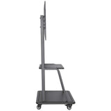 Ultra Heavy-Duty Height-Adjustable TV Cart Image 5