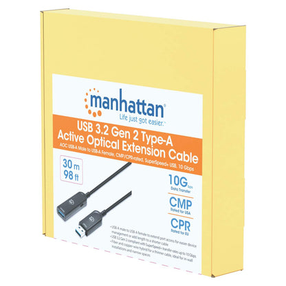USB 3.2 Gen 2 Type-A Active Optical Extension Cable Packaging Image 2