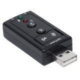 USB-A to 3.5 mm Audio Adapter with Volume Controls Image 3