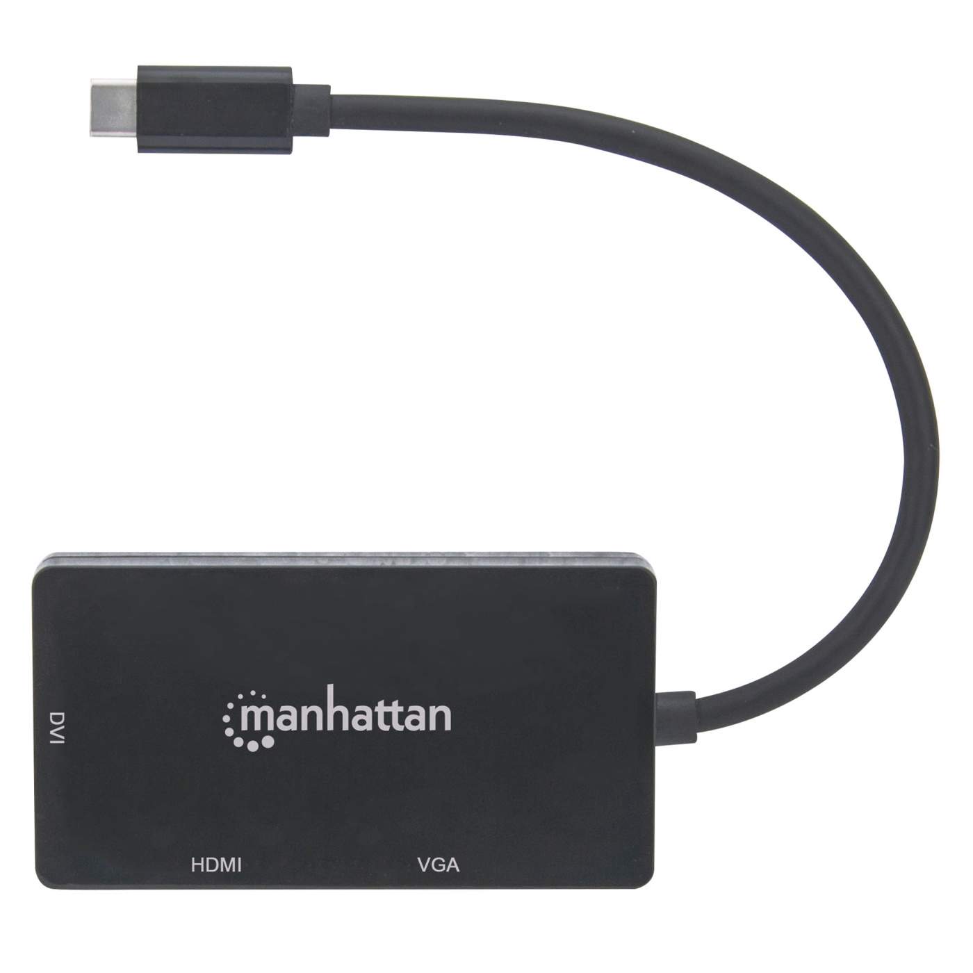Manhattan USB-C 3-in-1 Multiport A/V Converter (152983)