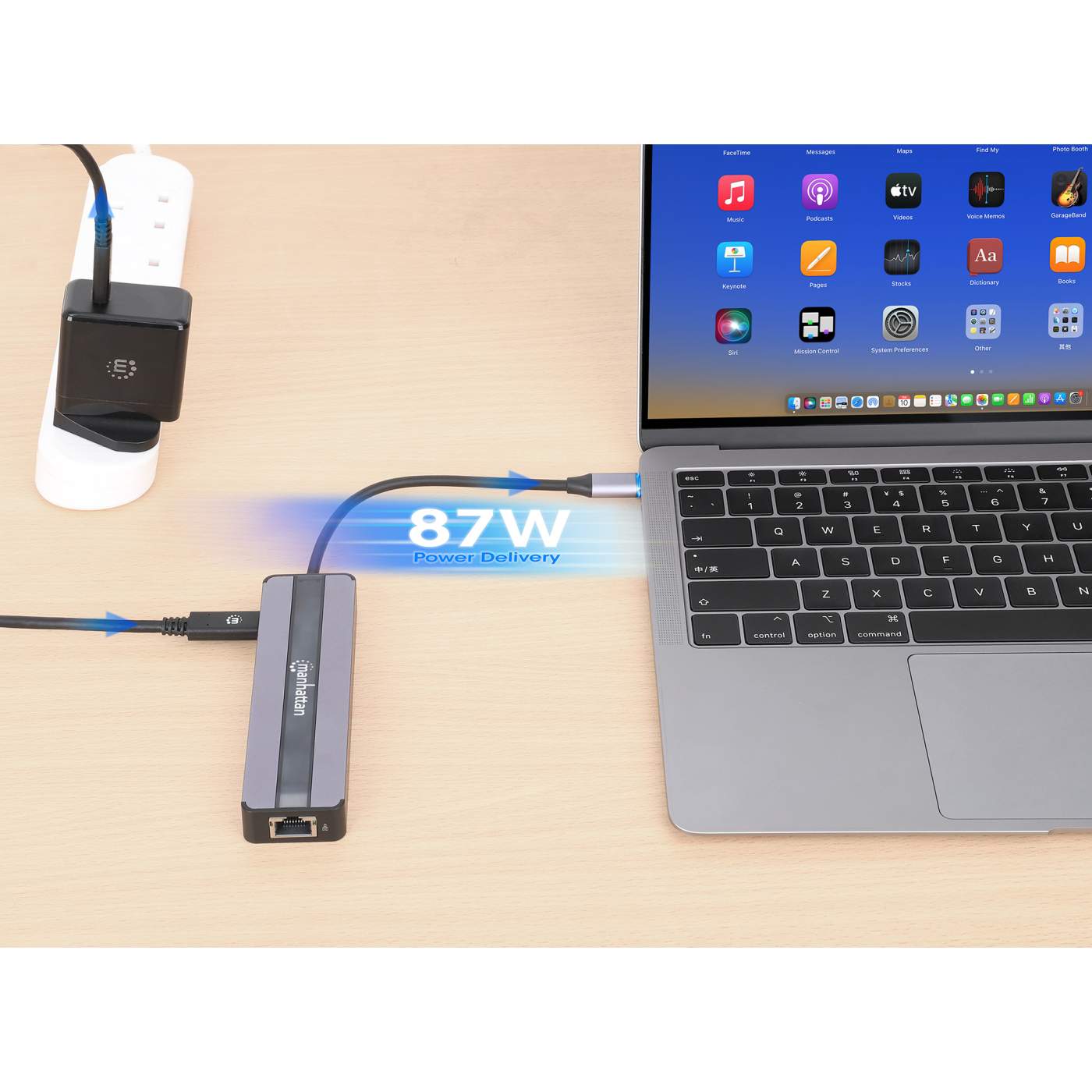 USB-C 7-in-1 Docking Station with Power Delivery Image 8