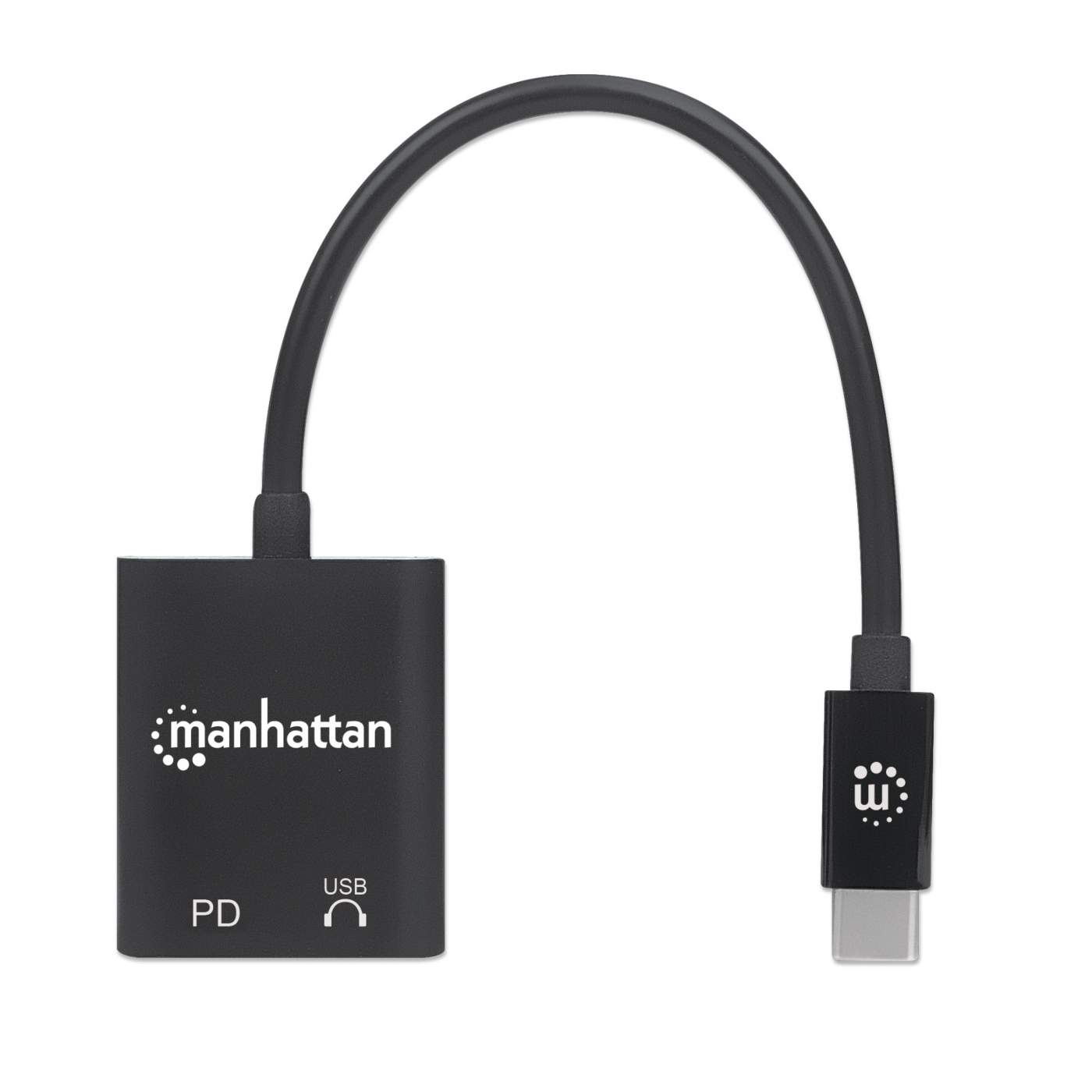 Manhattan Adaptador USB-C de Audio (153348)