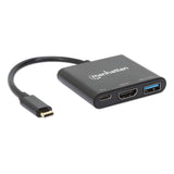 USB-C to HDMI 3-in-1 Docking Converter with Power Delivery Image 3