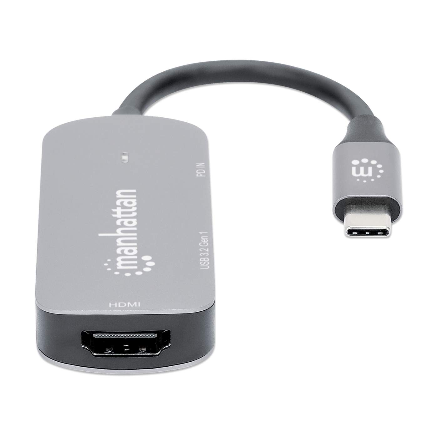 USB-C to HDMI with Power Delivery and USB 3.0 Port - USB-C Adapter -  TRENDnet TUC-HDMI3