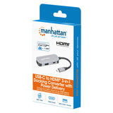 USB-C to HDMI 3-in-1 Docking Converter with Power Delivery Packaging Image 2