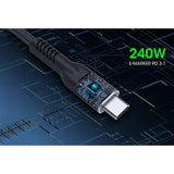 USB4 / Thunderbolt 4 Type-C 40 Gbps 8K Video and 240 W EPR Charging Cable / PD 3.1 Image 11