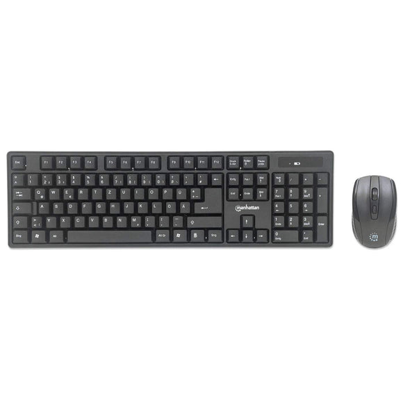 Wireless Keyboard and Optical Mouse Set Image 1